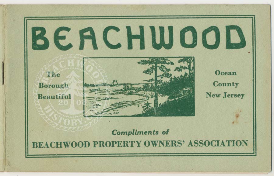 1918-12 – Beachwood Property Owners’ Assn. Membership Booklet